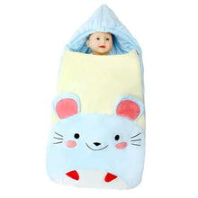 Load image into Gallery viewer, Newborn Sleeping Bag Baby Stroller Swaddle Wrap Blankets Warm Infant Sleep Sack Envelope blanket
