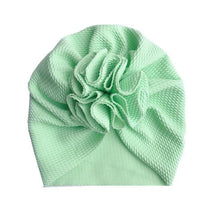 Load image into Gallery viewer, Flower Baby Hat Soft Cotton Hat Turban for Baby Girl Infant Toddler Newborn Baby Cap Headwraps
