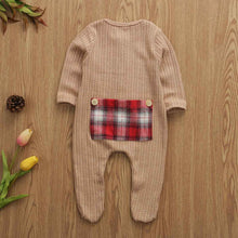 Load image into Gallery viewer, Newborn Baby Boy Girl Long Sleeve  Cotton Romper Jumpsuit Playsuit One Pieces Baby Clothes 0-9M In Famous Holidays Pajamas Style
