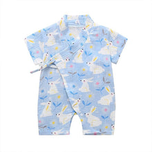 Load image into Gallery viewer, Summer Baby Girl/Boys Clothing Short-sleeved Rompers Jumpsuit Floral Print  Cute Soft Newborn Infant Baby Playwear For Girls and Boys Kids
