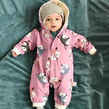Load image into Gallery viewer, Winter Baby Cartoon Fox Baby Long Sleeve Romper Cute Clothes Onesie for New Born Baby Boy / girl  Romper Jumpsuit For Winter Season
