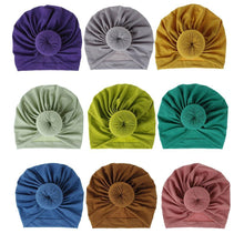 Load image into Gallery viewer, Trend New Mother &amp; Baby Hat Soft Cotton Turban Hat Baby Elastic Toddler Infant Cap For Girls and Women

