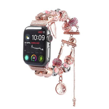 Load image into Gallery viewer, 2 in 1 DIY Bracelet for Apple Watch 42/44 mm Series 5/4/3 Jewelry Handmade Vintage Beaded iWatch 38mm 40mm Bracelet Woman Man
