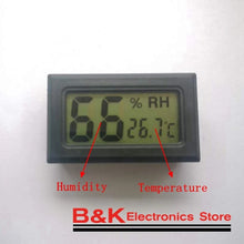 Load image into Gallery viewer, Mini Digital LCD Convenient Temperature Sensor Humidity Meter Indoor Hygrometer Portable Gauge Fridge Thermometer Wire 2M
