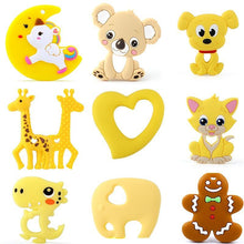 Load image into Gallery viewer, Baby Animal Silicone Teethers Dog Dinosaur Koala Baby Teething Product Accessories For Baby Kids
