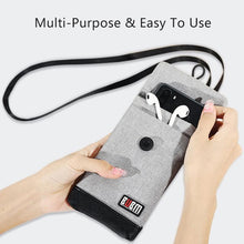 Load image into Gallery viewer, Universal Waterproof Wallet Bag Mobile Phone Shoulder Cover Case Holder Outdoor Sport Phone Pouch For Men

