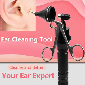 Ear Pick Endoscope Earwax Remover Hartmann Micro Alligator Crocodile Forceps Earpick Nose Operational Cleaner Clip Tweezers Set