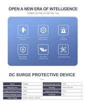 Load image into Gallery viewer, TOMZN SPD DC 1000V 800V 600V 500V 20KA~40KA House Surge Protector Protective Low-voltage Arrester Device
