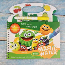 Load image into Gallery viewer, Montessori Coloring Book Doodle &amp; Reusable Magic Pen Painting Drawing Board For Kids Baby Educational Birthday Toy

