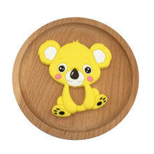 Load image into Gallery viewer, 1pc Unique Baby Koala Silicone Teether Teething Chew Toy   Nursing Tool Pendant Food Grade Silicone
