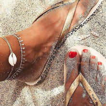 Load image into Gallery viewer, Luxury Bohemian Star Shell Ankle Bracelet Foot Jewelry Brecelet Simple Shell Anklets for Women Summer Style
