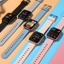 Load image into Gallery viewer, Modern Unisex Smart Watch For Men and Women With Sport Heart Rate Monitor Sleep Monitor Smartwatch Tracker For Phone and Extra Straps

