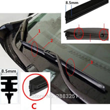 Load image into Gallery viewer, Free shipping Car Windshield Wiper Blade Insert Rubber strip(Refill) for BUICK ENCORE LACROSSE EXCELLE ENVISION car accessories
