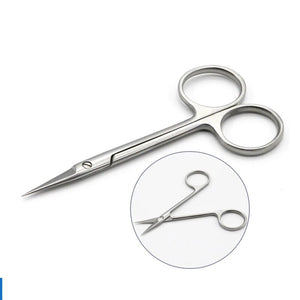 9.5CM Ordinary cheap medical surgical eye scissors beauty scissors cut tissue scissors