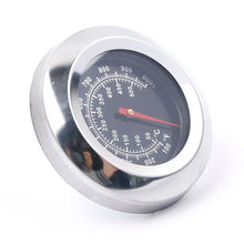 Load image into Gallery viewer, 500 ℃ 1000℉ Degree Roast Barbecue BBQ Smoker Grill Thermometer Temp Gauge Dia 3&quot; Outdoor  Stainless Steel BBQ Thermometer 2023
