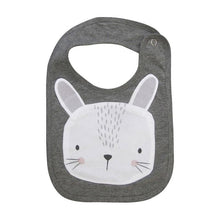 Load image into Gallery viewer, Luxury Cartoon Animal Cotton Printing Snap Button Bib Waterproof Saliva Towel Infant Cloths Feeding Apron For Kids
