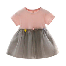 Load image into Gallery viewer, Fashion Modern New Spring Toddler Kids Baby Girls Patchwork Tulle Casual  Princess Dress For Girls
