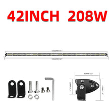 Load image into Gallery viewer, CO LIGHT 10D 10 20 30 inch 52W 104W 156W LED Work Light Bar Combo 4x4 Offroad LED Light Bar for Tractor Boat 4WD 4x4 Trucks ATV
