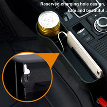Load image into Gallery viewer, The New 1Pair Universal Auto Car Seat Crevice Plastic Storage Box Cup Phone Holder Organizer Reserved Design Accessories
