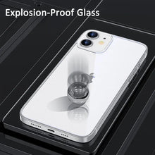 Load image into Gallery viewer, 3 In 1  2PCS Front+Back+Lens Full Cover Tempered Glass Film For iPhone 12 11 Pro Max Mini Screen Protector For iPhone 13 Pro Max Glass Temper Glass Film Temper Glass Film Premium HD Clarity Anti-Fingerprint/Scratch for iPhone
