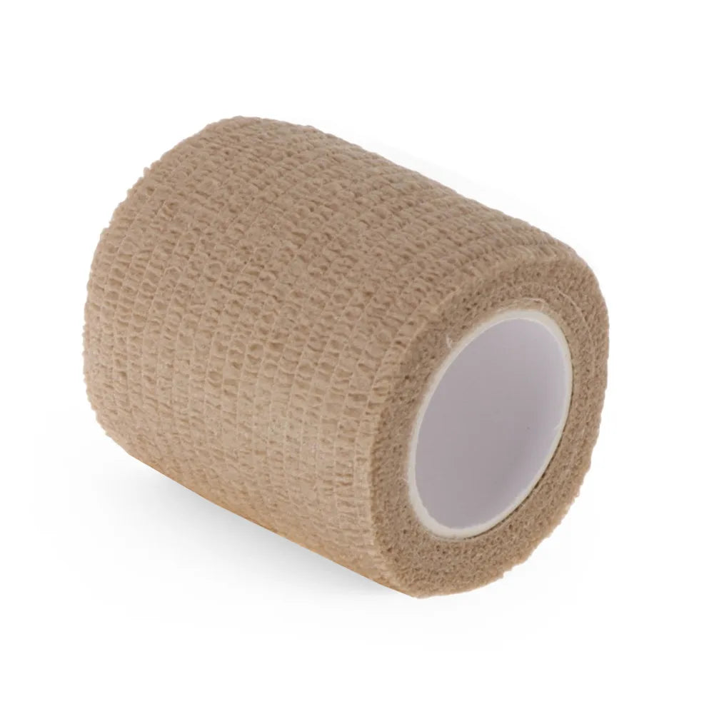 1Pc Disposable Self Adhesive Elastic Bandage for Handle Non-Slip Tattoo Machine Grips Cover Wrap Tape Permanent Tattoo Supplies