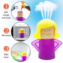 Load image into Gallery viewer, Kitchen Mama Microwave Cleaner Easily Cleans Microwave Oven Steam Cleaner Appliances for Kitchen Refrigerator Cleaning
