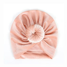 Load image into Gallery viewer, Modern Trend Stylish Baby Hat for Girls Big Bow Turban Baby Cap Accessories In Great Design
