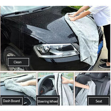 Load image into Gallery viewer, SEAMETAL Microfiber Car Towel Super Absorbency Car Cleaning Care Cloth Auto Towel One-Time Fast Drying for Car Wash Accessories
