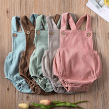 Load image into Gallery viewer, Baby Summer Clothing Newborn Infant Baby Boy/Girls Bodysuit Jumpsuit Backless Outfits For Girls
