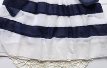 Load image into Gallery viewer, Baby Girl Clothes for Kids with Cute Purple Stripe and Round Neck  Sleeveless Chiffon Dresses For Girls
