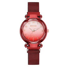 Load image into Gallery viewer, Women Magnet Buckle Gradient Color Watches Luxury Ladies Fashion Female Wristwatches For Gift Clock For Women and Girls
