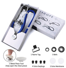 Load image into Gallery viewer, Multifunctional Doctor Stethoscope Professional Doctor Nurse Medical Equipment Cardiology Medical Stethoscope Medical Devices
