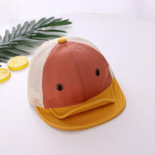 Load image into Gallery viewer, Luxury Summer Newborn Baby Sun Hat Cotton Beret Hat Cartoon Striped Bear Snapback Baseball Cap Baby Hats For girls and Boys Kids
