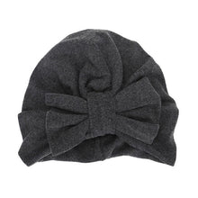 Load image into Gallery viewer, Modern Trend Stylish Baby Hat for Girls Big Bow Turban Baby Cap Accessories In Great Design
