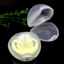 Load image into Gallery viewer, Portable Infant Newborn Baby Pacifier Case Box Nipple Shield Case Pacifier Holder Storage Box For Baby Pacifier
