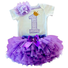 Load image into Gallery viewer, Unicorn Party Dresses For 1 Year Baby Girl Birthday Outfits FOr 1st Birthday Party
