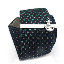 Load image into Gallery viewer, Men's Tie Clips Unique Designs Anchor Tie Pins Thick Metal Silver Creative Modern Tie Clip Men's Clothing Accessories Tie Clip Classic Arrow Clips For Men
