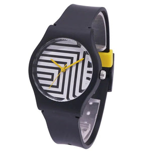 Willis for Mini Women's silicone watches Fashionable casual waterproof watch Zebra Pattern clock Wrist Watches Relogio Feminino