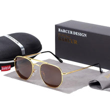Load image into Gallery viewer, Luxury Famous Original Square Sunglasses for Men and Woman  Polarized Hexagon Sunglasses Oculos De Sol gafas lunette de soleil femme WIth UV400 Protection
