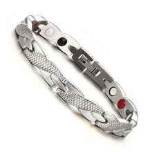 Load image into Gallery viewer, Elegant Modern Twisted New Luxury Amazing Healthy Magnetic Fashion Bracelet For Women and Man
