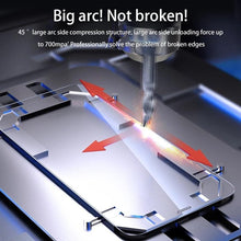 Load image into Gallery viewer, 20000D Curved Full Cover Glass On For iPhone 12 Mini 11 12 Pro X XR XS Max SE 6 6S 7 8 Plus Tempered Glass Film Screen Protector Tempered Glass Protective Film HD Clear Screen Glass For iPhone
