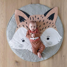 Load image into Gallery viewer, Creative Elephant Design Baby Play Mat  Round Carpet Cotton Animal Play Mat Newborn Infant Crawling Carpet For Baby Kids
