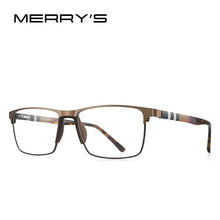 Load image into Gallery viewer, MERRYS DESIGN Men’s Titanium Glasses – Ultralight Square Prescription Frame
