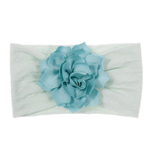 Load image into Gallery viewer, Cute 1PCS Baby Girls Lotus Flower Nylon Headband Knot Elastic Newborn Toddler Headwraps Kids Hair Accessories Gifts
