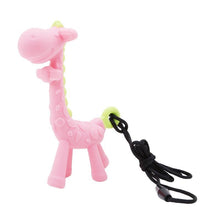 Load image into Gallery viewer, Unique Cute Cartoon Giraffe Shape Baby Teether Silicone  Teething Toy New Hanging Toy For Baby Activity
