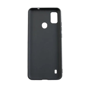 Luxury Black Soft Silicone Phone Case Cover For ZTE Blade A51 Back Cover Coque Funda Capa
