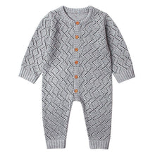 Load image into Gallery viewer, Handmade Modern Luxury Christmas Baby Rompers Newborn Rabbit Baby Jumpsuit Overall Long Sleeve  Baby Boys Clothes
