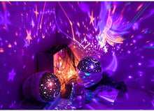 Load image into Gallery viewer, LED starry Night Light Projector Lamp For Baby And Children Sleep Room Interesting Light Shot Modern Lamp
