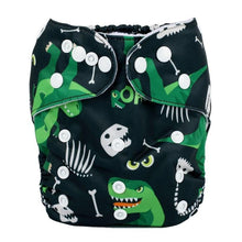 Load image into Gallery viewer, Modrn Printed Baby Pocket Cloth Diaper Nappy Reusable Adjustable Washable Nappies For Baby Boys and Baby Girls In Elegant Style
