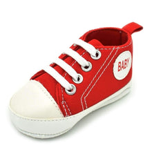 Load image into Gallery viewer, Classic Canvas Newborn Baby Boys Girls First Walkers Toddler Soft Sole Anti-slip Sneakers
